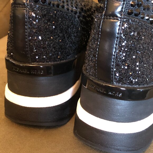 Michael Kors Zuma Wedge Bootie Slip-On Sneaker Shoe Boot - Picture 11 of 15